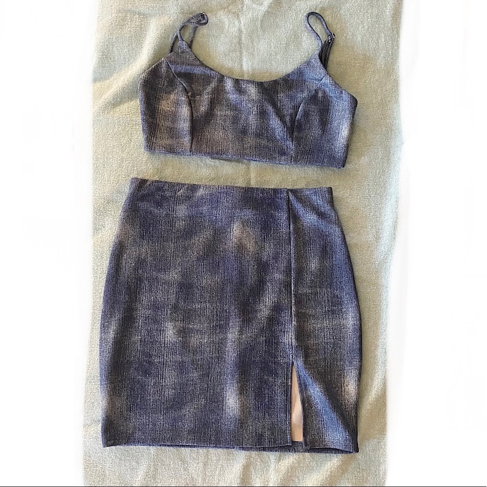 🍒SOLD🍒 Fashion Nova Matching Skirt Set✨